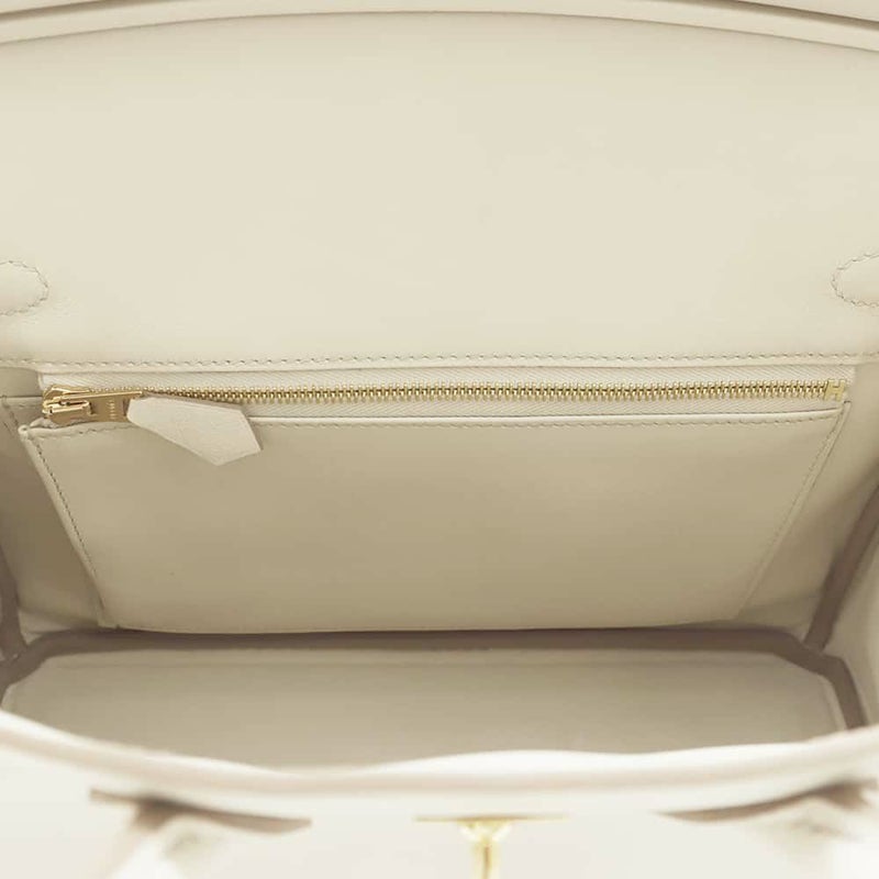 エルメス バーキン25 ベトン/ゴールド金具 スイフト W刻印 HERMES Birkin ハンドバッグ