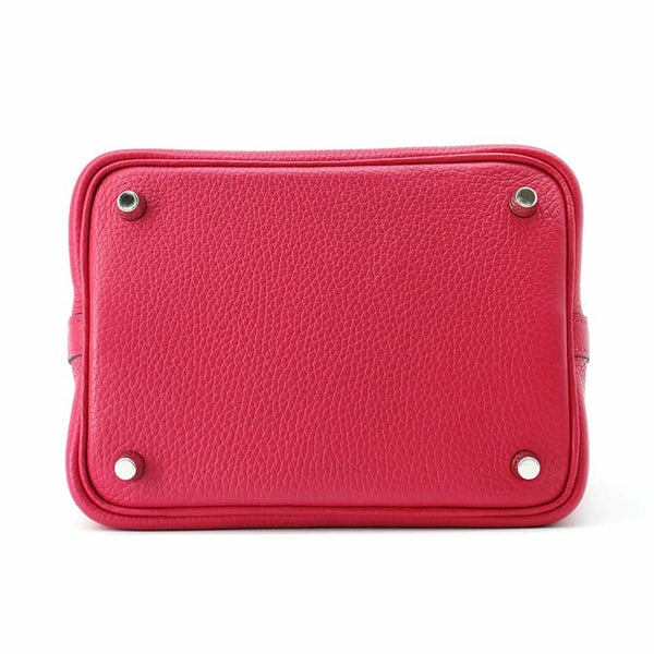 エルメス ピコタンロックPM エクラ ローズメキシコ/ルージュクー/シルバー金具 トリヨンクレマンス/スイフト Y刻印