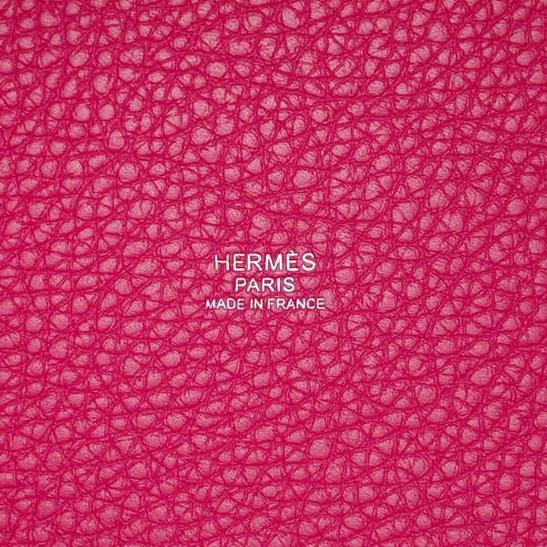 エルメス ピコタンロックPM エクラ ローズメキシコ/ルージュクー/シルバー金具 トリヨンクレマンス/スイフト Y刻印