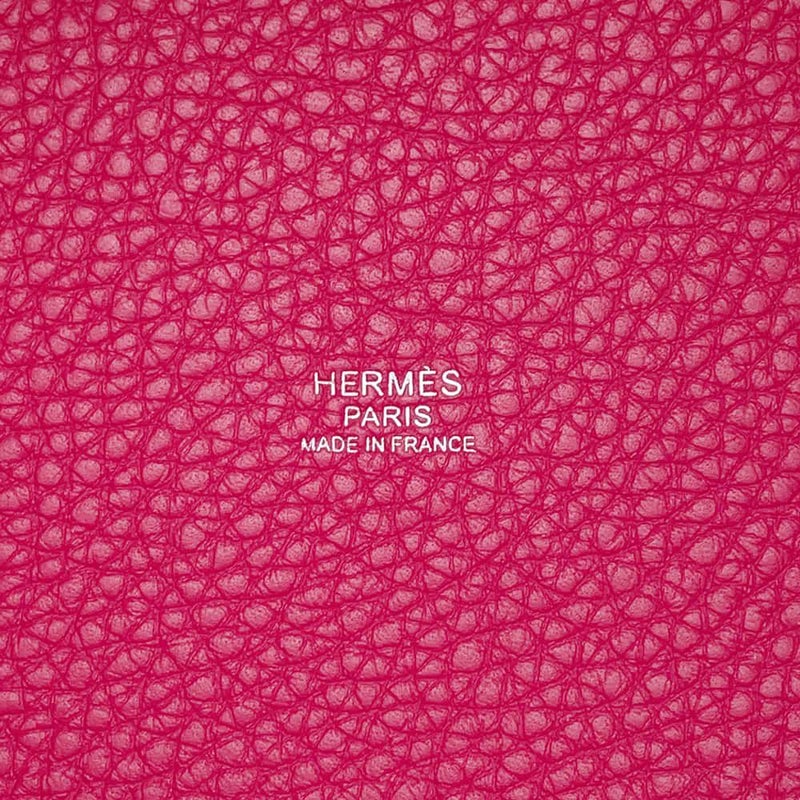 エルメス ピコタンロックPM エクラ ローズメキシコ/ルージュクー/シルバー金具 トリヨンクレマンス/スイフト Y刻印