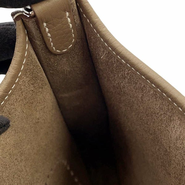 エルメス エブリンTPM アマゾン エトゥープ/ブルーインディゴ/シルバー金具 トリヨンクレマンス W刻印