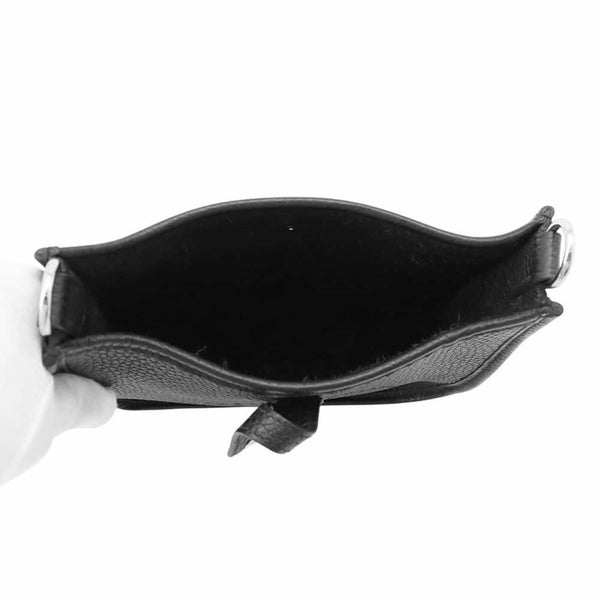 エルメス エブリンTPM アマゾン ブラック/シルバー金具 トリヨンクレマンス Z刻印 黒