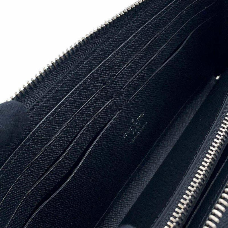 ルイヴィトン 長財布 ダミエ・グラフィット ジッピーウォレット・ホリゾンタル N00056 黒 ブラック