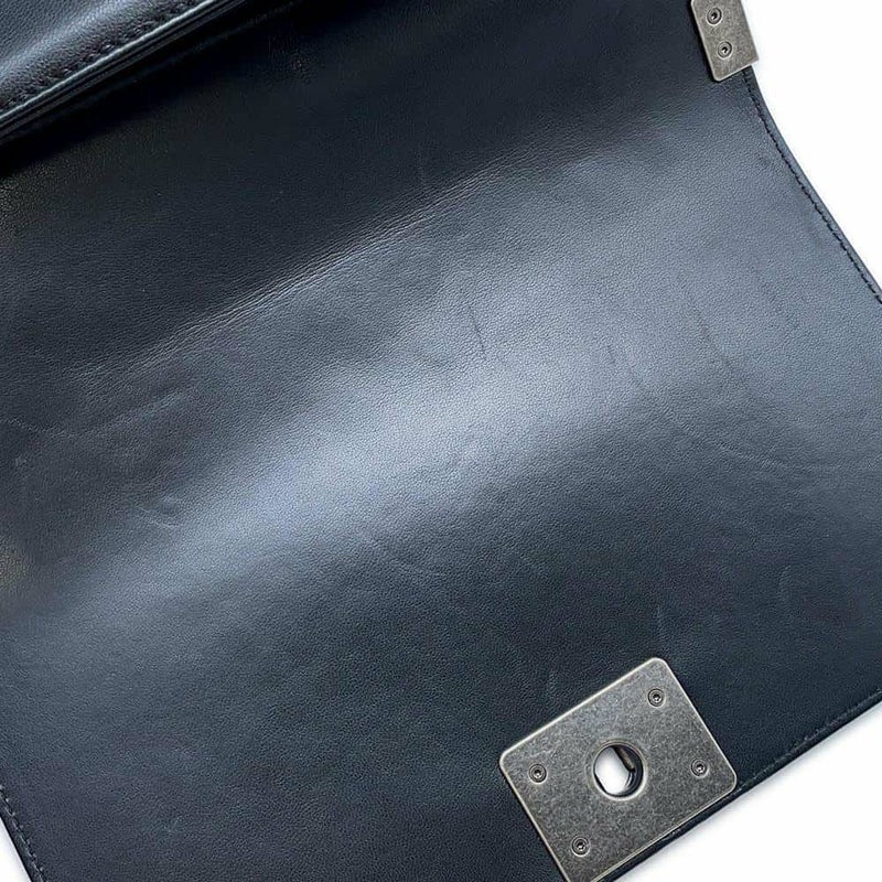 シャネル チェーンショルダーバッグ ココマーク ボーイシャネル A67086 CHANEL 斜めがけ BOY CHANEL 黒