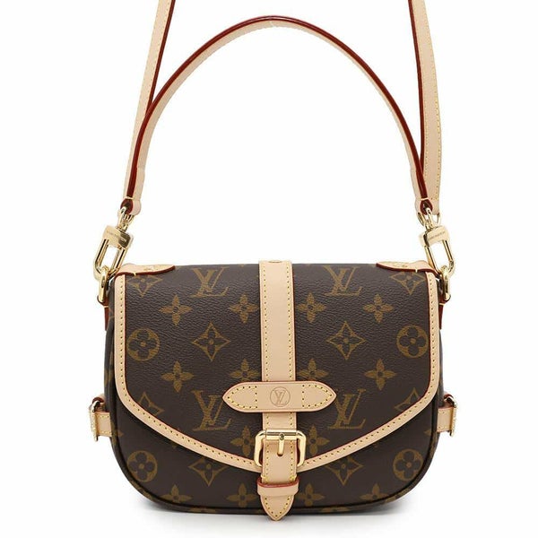 ルイヴィトン ハンドバッグ モノグラム ソミュールBB M46740 LOUIS VUITTON 2wayショルダーバッグ