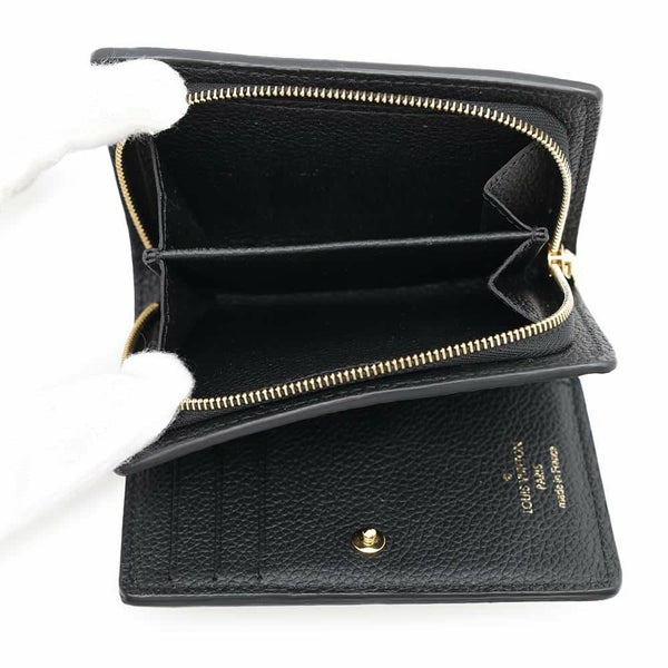 ルイヴィトン 二つ折り財布 モノグラム・アンプラント ポルトフォイユ・クレア M80151 LOUIS VUITTON ヴィトン 財布 ブラック 黒