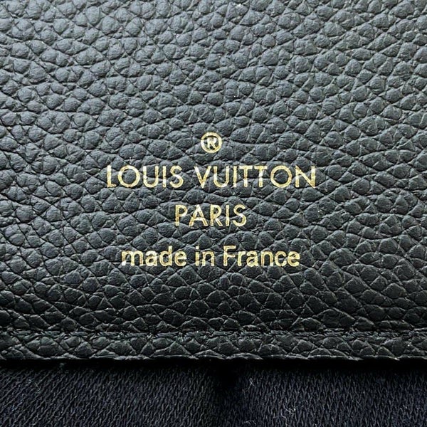 ルイヴィトン 二つ折り財布 モノグラム・アンプラント ポルトフォイユ・クレア M80151 LOUIS VUITTON ヴィトン 財布 ブラック 黒