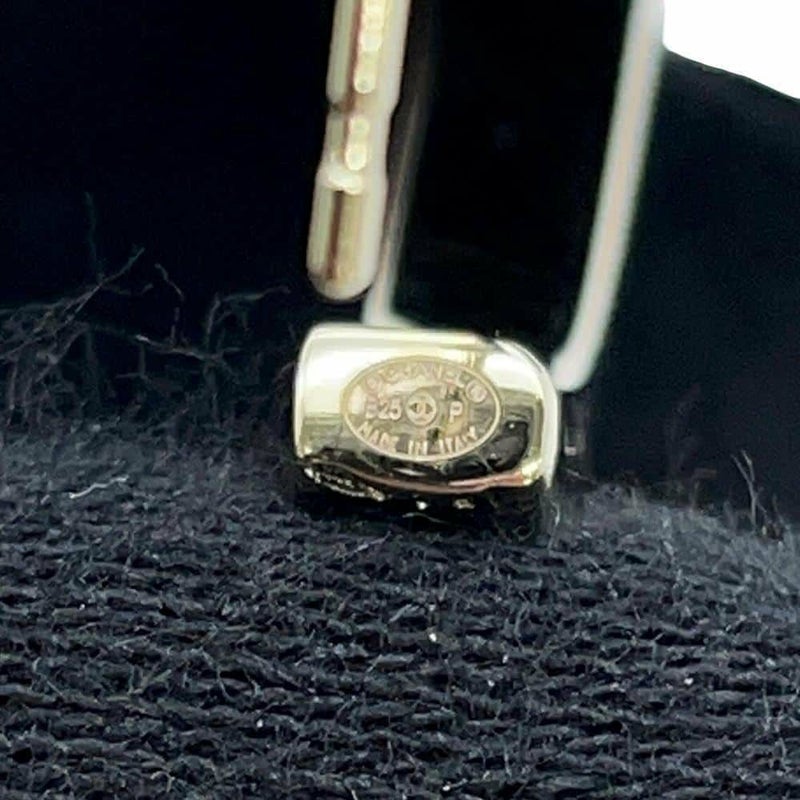 シャネル ピアス フープ メタル ラインストーン B25 P ABF246 CHANEL アクセサリー 2025年春夏