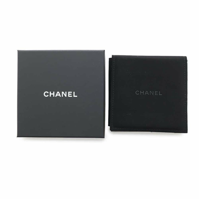 シャネル ピアス フープ メタル ラインストーン B25 P ABF246 CHANEL アクセサリー 2025年春夏