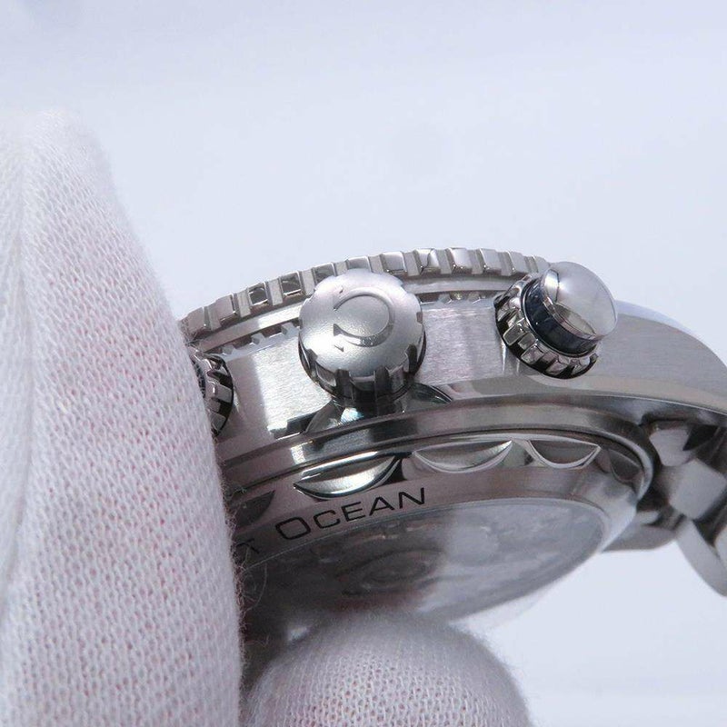 オメガ シーマスター プラネットオーシャン 215.30.44.21.03.001 OMEGA 腕時計 ブルー文字盤