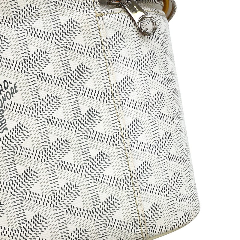 ゴヤール ハンドバッグ ミューズ ヴァニティケース PVC レザー MUSEVAPMLTY50CL50P GOYARD 白 2way