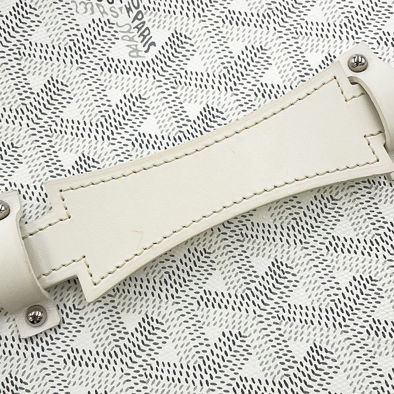 ゴヤール ハンドバッグ ミューズ ヴァニティケース PVC レザー MUSEVAPMLTY50CL50P GOYARD 白 2way