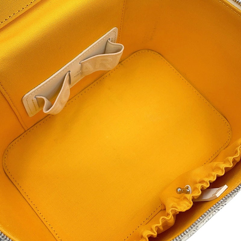 ゴヤール ハンドバッグ ミューズ ヴァニティケース PVC レザー MUSEVAPMLTY50CL50P GOYARD 白 2way