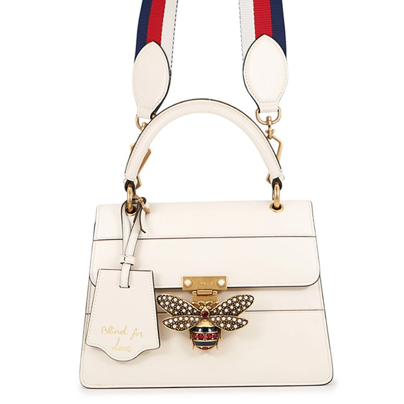 グッチ ハンドバッグ クイーンマーガレット レザー 476541 GUCCI 2wayショルダー ハチ