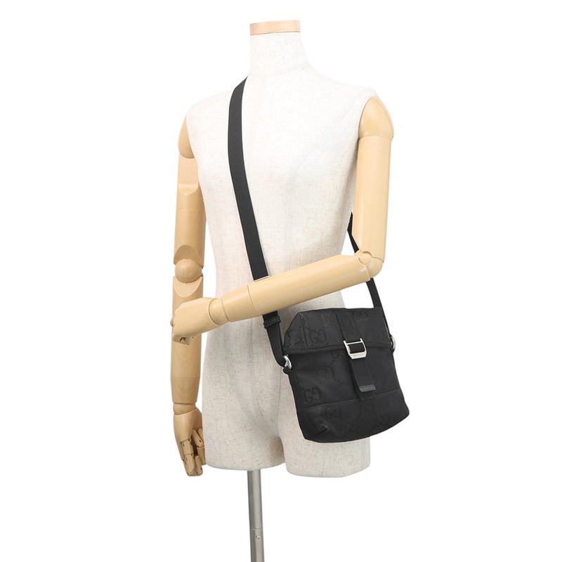 グッチ ショルダーバッグ オフ ザ グリッド GGナイロン 643858 GUCCI バッグ ブラック メンズ 黒