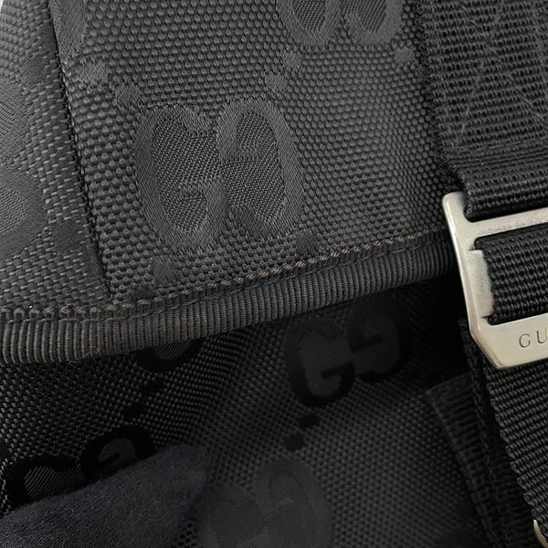 グッチ ショルダーバッグ オフ ザ グリッド GGナイロン 643858 GUCCI バッグ ブラック メンズ 黒