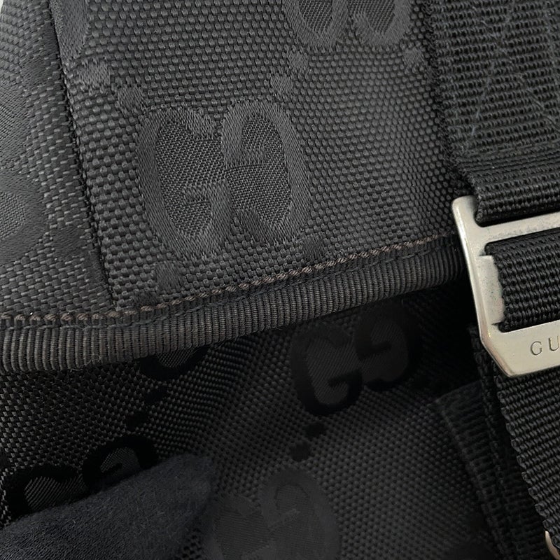 グッチ ショルダーバッグ オフ ザ グリッド GGナイロン 643858 GUCCI バッグ ブラック メンズ 黒