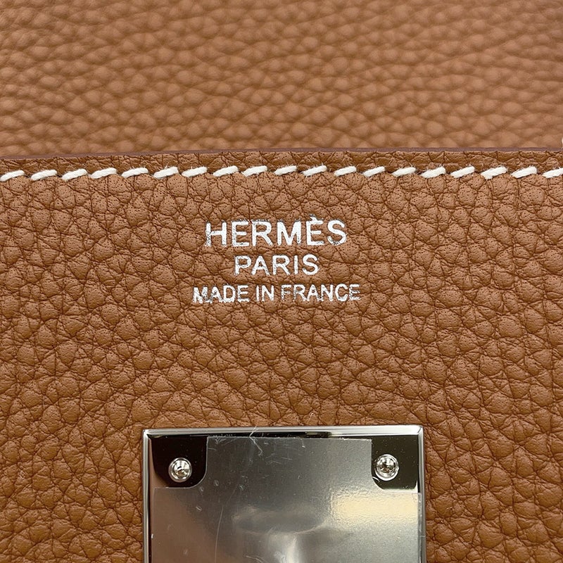 エルメス バーキン30 ゴールド/シルバー金具 トゴ G刻印 HERMES Birkin ハンドバッグ