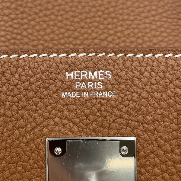 エルメス バーキン30 ゴールド/シルバー金具 トゴ G刻印 HERMES Birkin ハンドバッグ