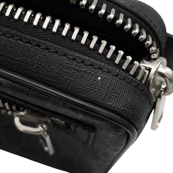 グッチ ボディバッグ GGスプリーム 474293 GUCCI ウエストバッグ メンズ 黒