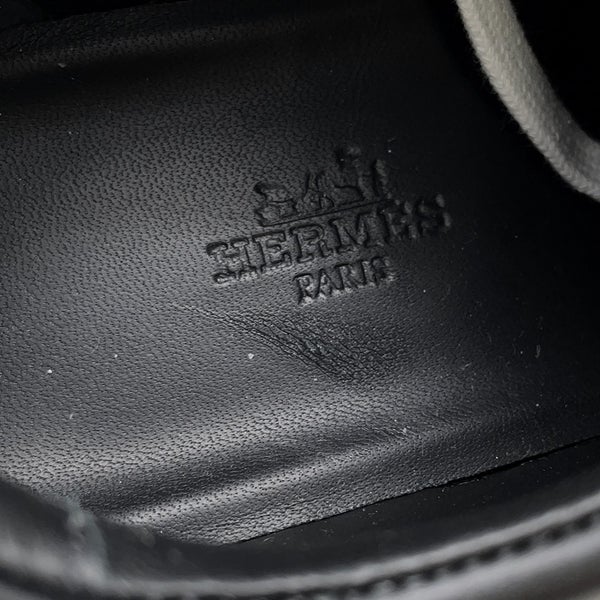 エルメス スニーカー デイ ケリーバックル レザー レディースサイズ37.5 HERMES 靴 黒