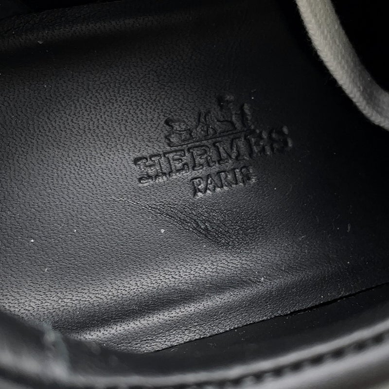 エルメス スニーカー デイ ケリーバックル レザー レディースサイズ37.5 HERMES 靴 黒