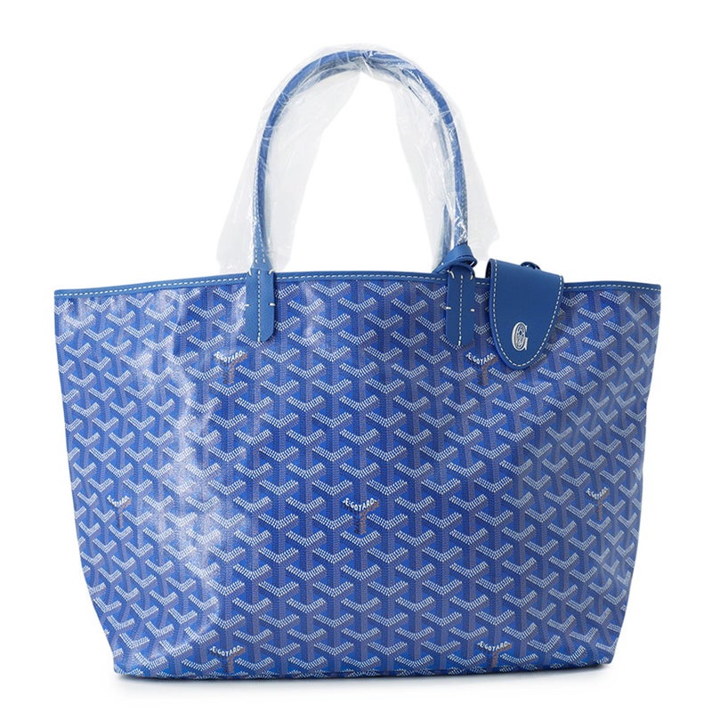ゴヤール トートバッグ サンルイPM クリップ付き PVC レザー STLCROPMLTY10CL10P GOYARD ポーチ付き