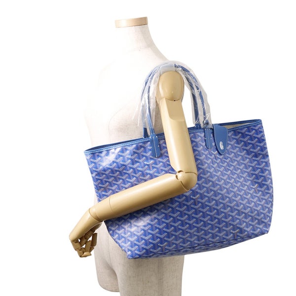 ゴヤール トートバッグ サンルイPM クリップ付き PVC レザー STLCROPMLTY10CL10P GOYARD ポーチ付き