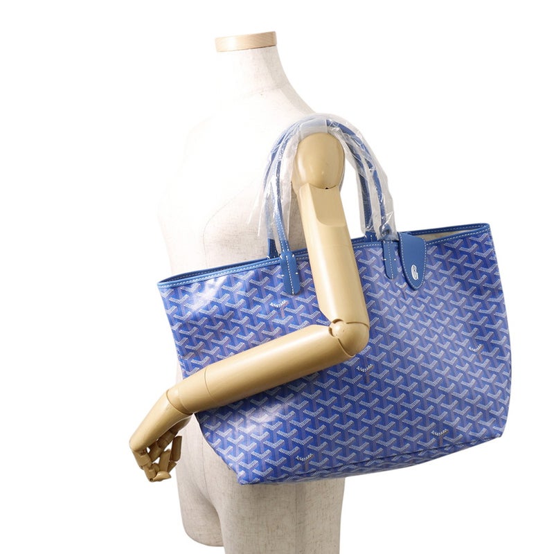 ゴヤール トートバッグ サンルイPM クリップ付き PVC レザー STLCROPMLTY10CL10P GOYARD ポーチ付き