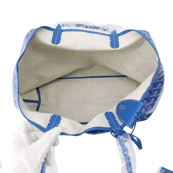 ゴヤール トートバッグ サンルイPM クリップ付き PVC レザー STLCROPMLTY10CL10P GOYARD ポーチ付き