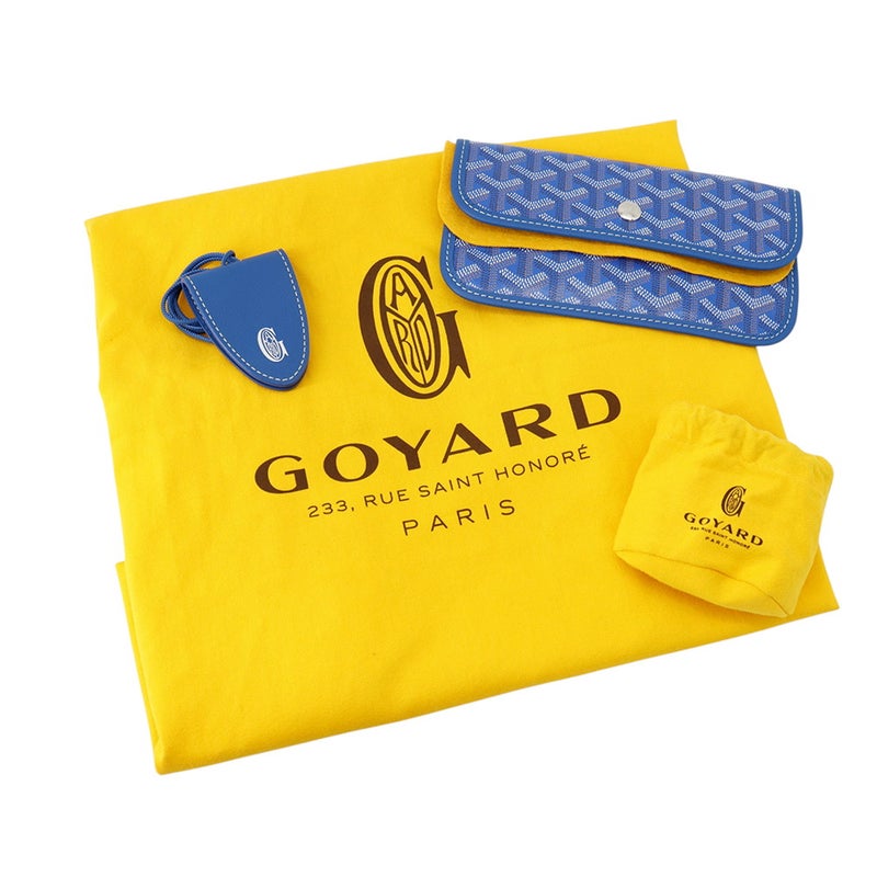 ゴヤール トートバッグ サンルイPM クリップ付き PVC レザー STLCROPMLTY10CL10P GOYARD ポーチ付き