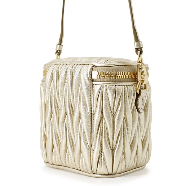 ミュウミュウ ショルダーバッグ マテラッセ マイクロバッグ レザー 5NR018MIUMIU バッグ