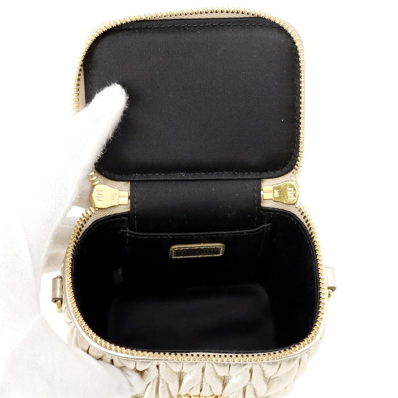 ミュウミュウ ショルダーバッグ マテラッセ マイクロバッグ レザー 5NR018MIUMIU バッグ