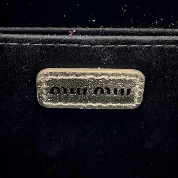 ミュウミュウ ショルダーバッグ マテラッセ マイクロバッグ レザー 5NR018MIUMIU バッグ