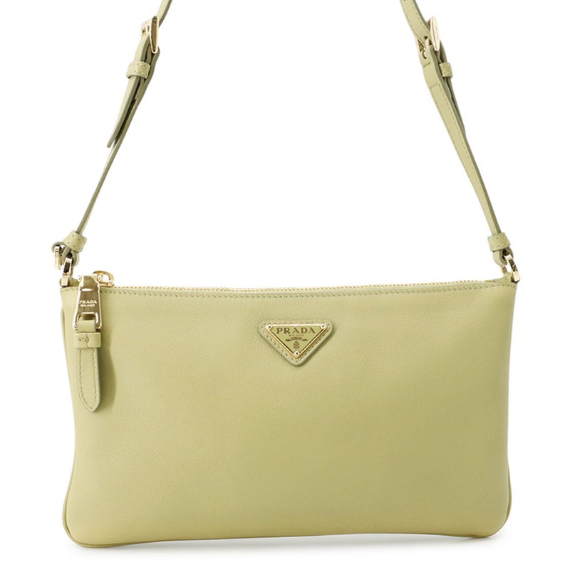 プラダ ショルダーバッグ トライアングルロゴ レザー 1BC238 PRADA バッグ