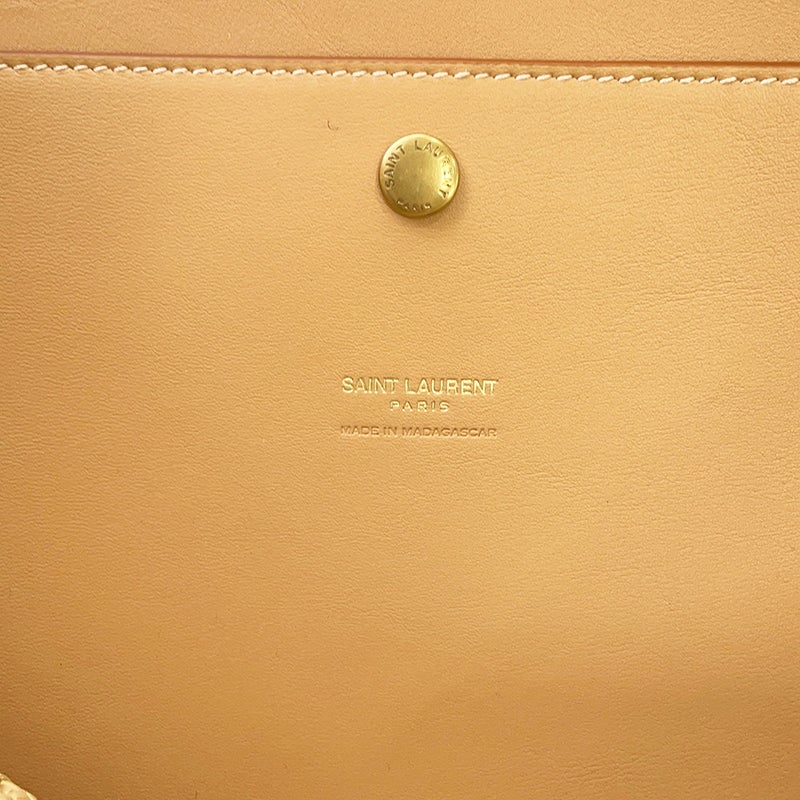 サンローランパリ トートバッグ ラフィア ロゴ 776763 SAINT LAURENT PARIS かごバッグ