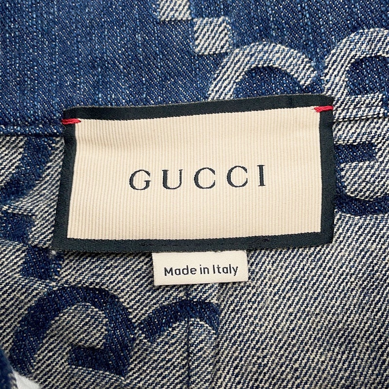グッチ パンツ GGデニム ショート コットン レディースサイズ42 GUCCI ボトムス