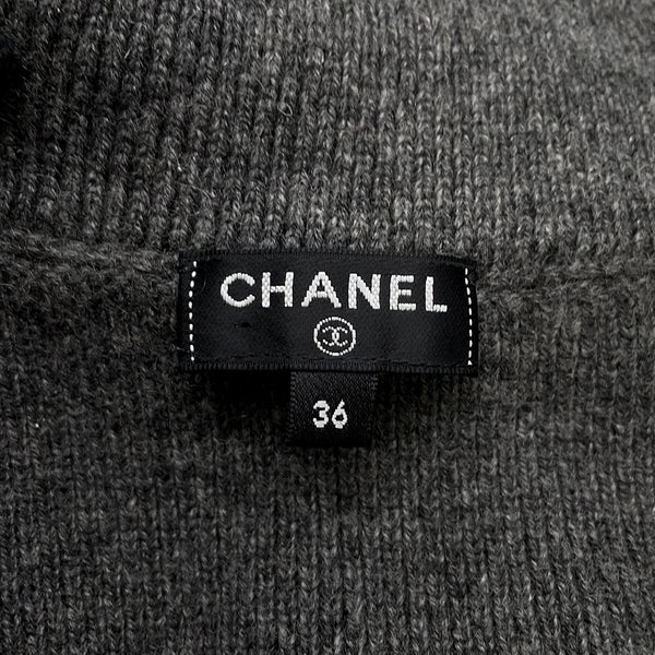 シャネル ワンピース ニット ココマーク カシミヤ レディースサイズ36 P59321 CHANEL トップス