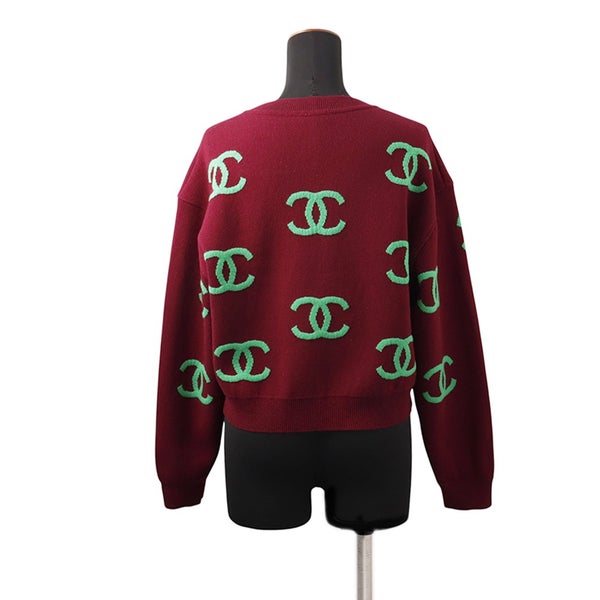 シャネル ニット ココマーク カシミヤ レディースサイズ38 P70525 CHANEL セーター トップス