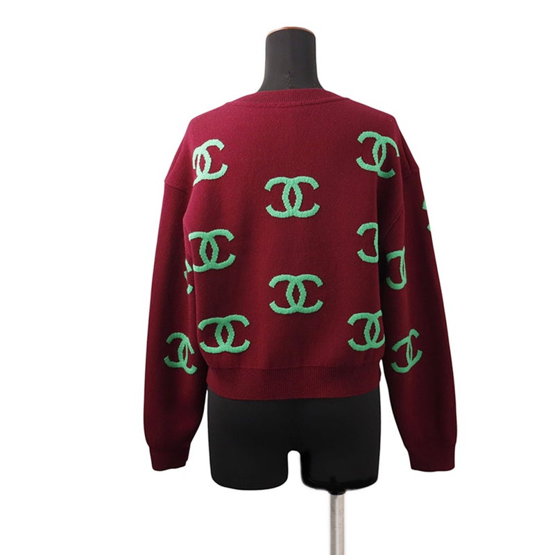 シャネル ニット ココマーク カシミヤ レディースサイズ38 P70525 CHANEL セーター トップス