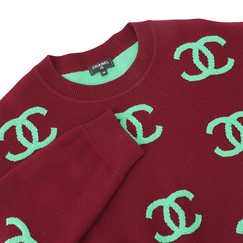シャネル ニット ココマーク カシミヤ レディースサイズ38 P70525 CHANEL セーター トップス