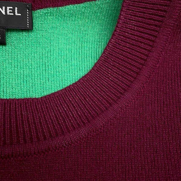シャネル ニット ココマーク カシミヤ レディースサイズ38 P70525 CHANEL セーター トップス