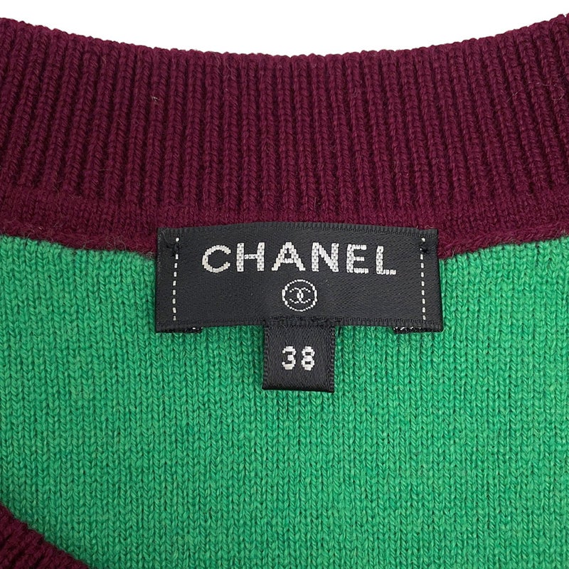 シャネル ニット ココマーク カシミヤ レディースサイズ38 P70525 CHANEL セーター トップス