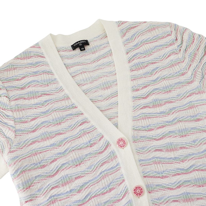 シャネル ワンピース ココボタン ココマーク コットン レディースサイズ38 P53328 CHANEL トップス