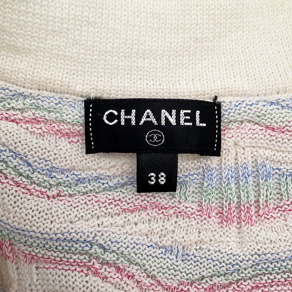 シャネル ワンピース ココボタン ココマーク コットン レディースサイズ38 P53328 CHANEL トップス