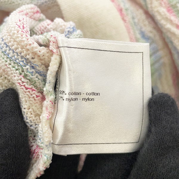シャネル ワンピース ココボタン ココマーク コットン レディースサイズ38 P53328 CHANEL トップス