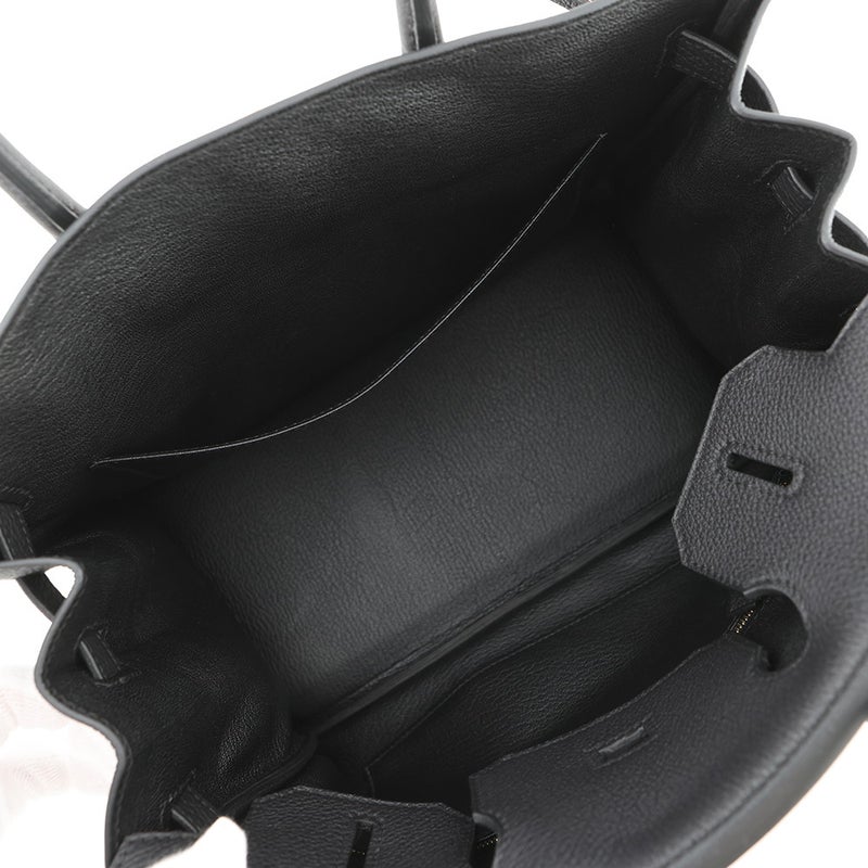 エルメス バーキン30 ブラック/ゴールド金具 トゴ G刻印 HERMES Birkin ハンドバッグ 黒