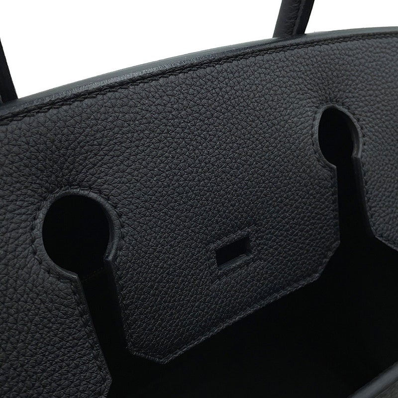 エルメス バーキン30 ブラック/ゴールド金具 トゴ G刻印 HERMES Birkin ハンドバッグ 黒