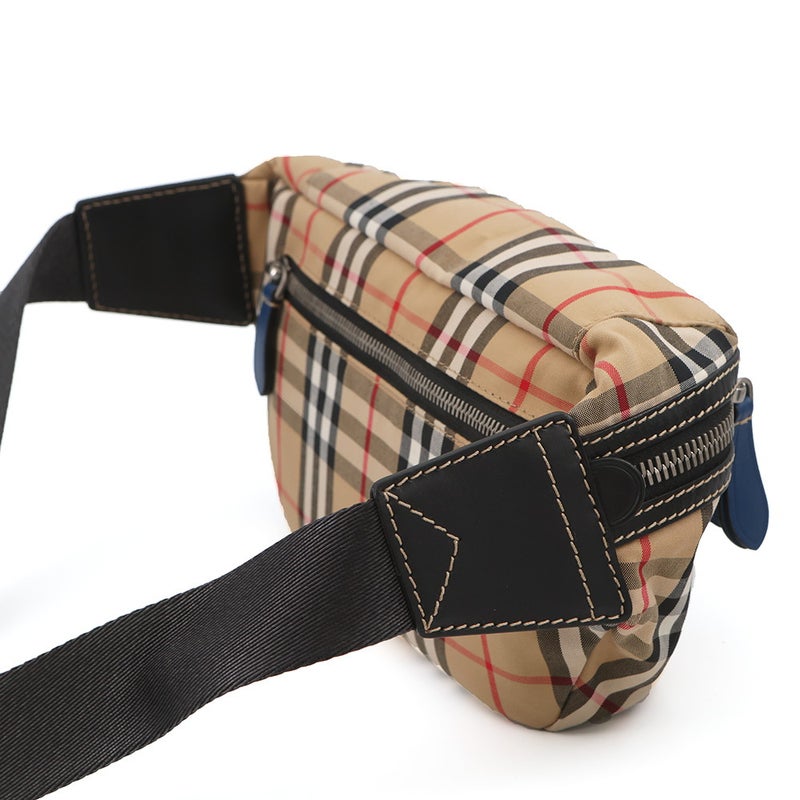 バーバリー ボディバッグ ノバチェック ウエストバッグ ナイロン 4074307 BURBERRY