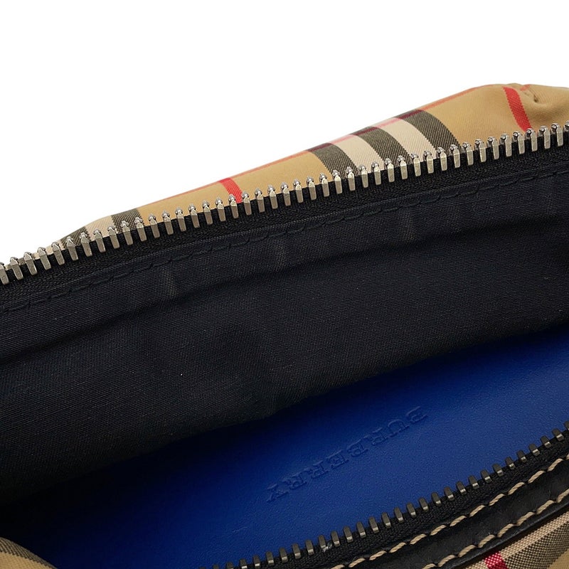 バーバリー ボディバッグ ノバチェック ウエストバッグ ナイロン 4074307 BURBERRY
